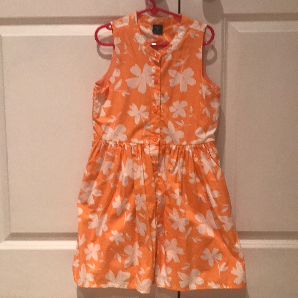 GAP Orange floral dress